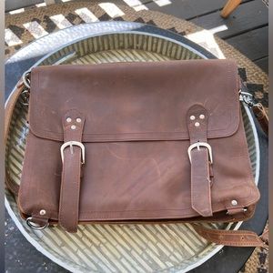 Genuine leather briefcase